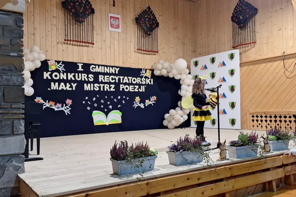 I Gminny Konkurs Recytatorski "Mały Mistrz Poezji"