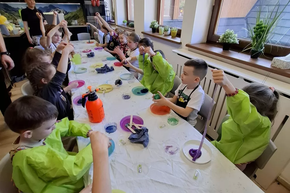 Wycieczka do Fabryki Talentów- grupa Biedronki i Motylki